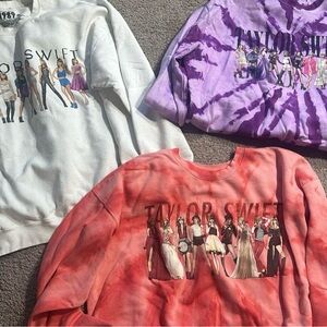 Taylor Swift Official Eras sweatshirt lot